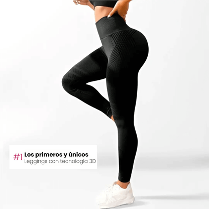 Leggings 3D - Gris Perla