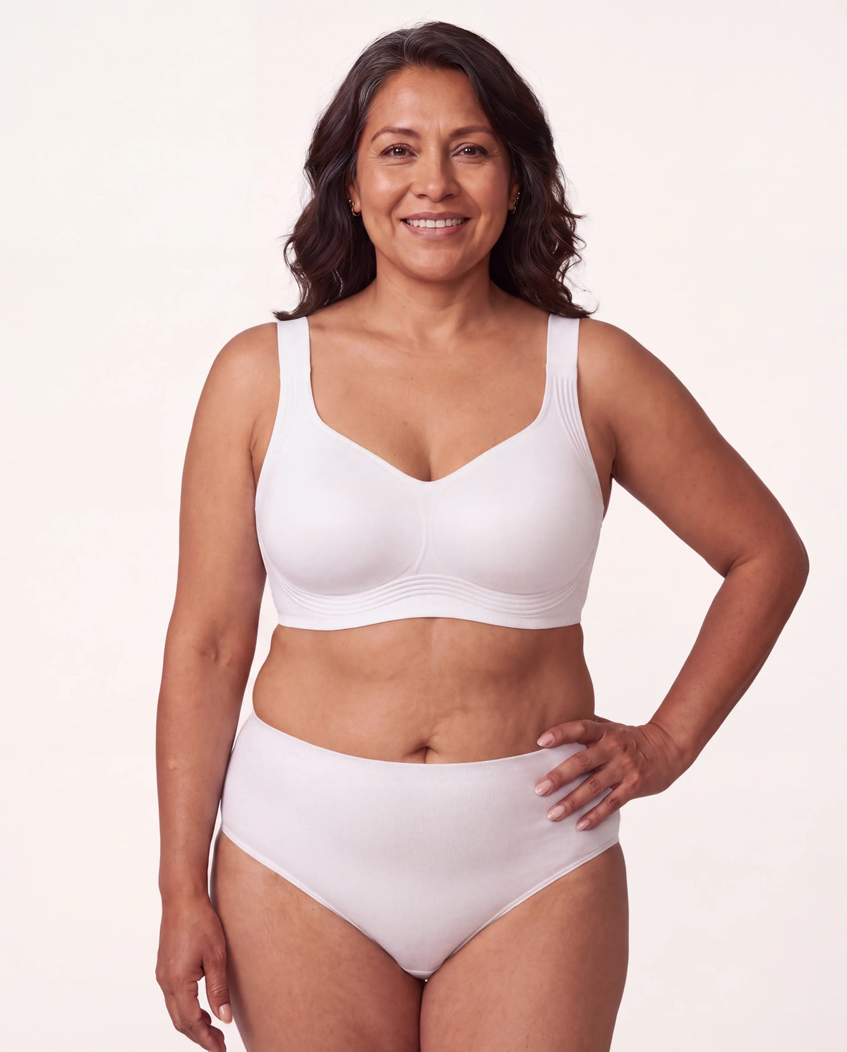 Brasier: Soporte Total Sin Varilla — Efecto Silueta