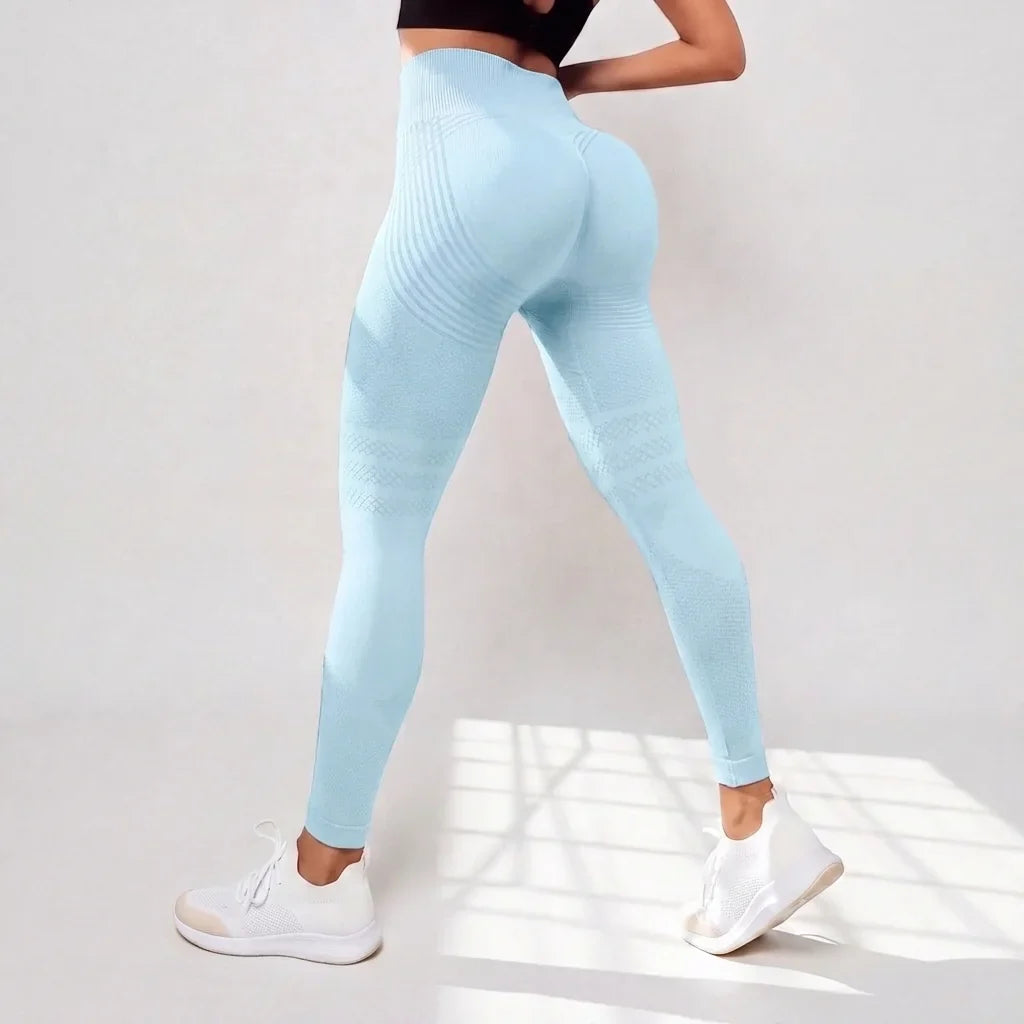 Leggings 3D - Azul Cielo