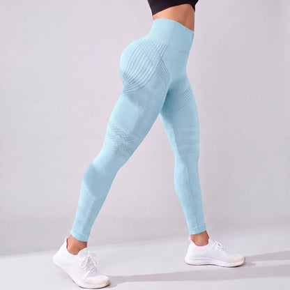 Leggings 3D - Azul Cielo