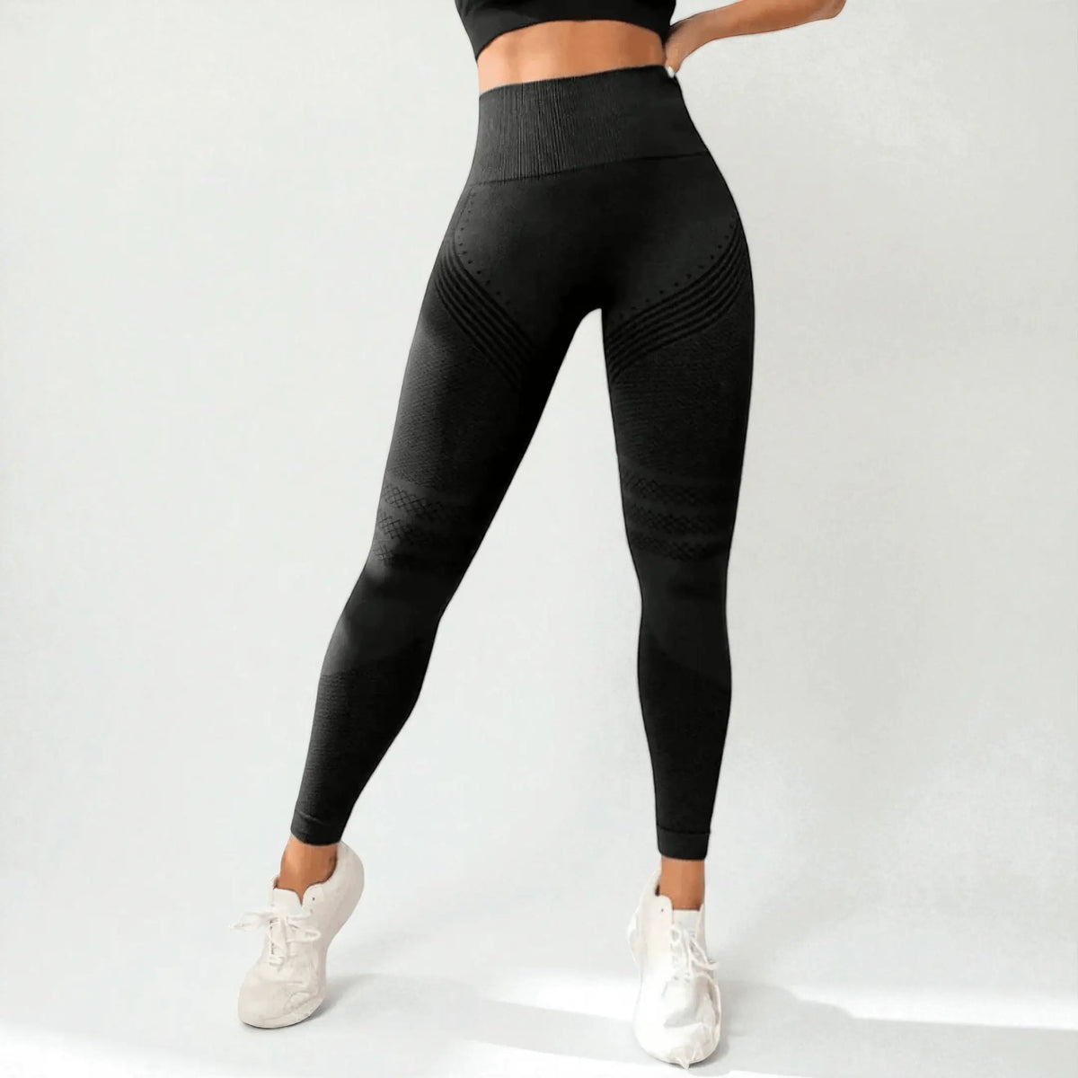 Leggings 3D - Negro